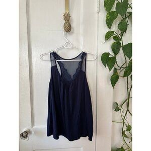 Apt 9 Women’s size X-large dark blue tank top